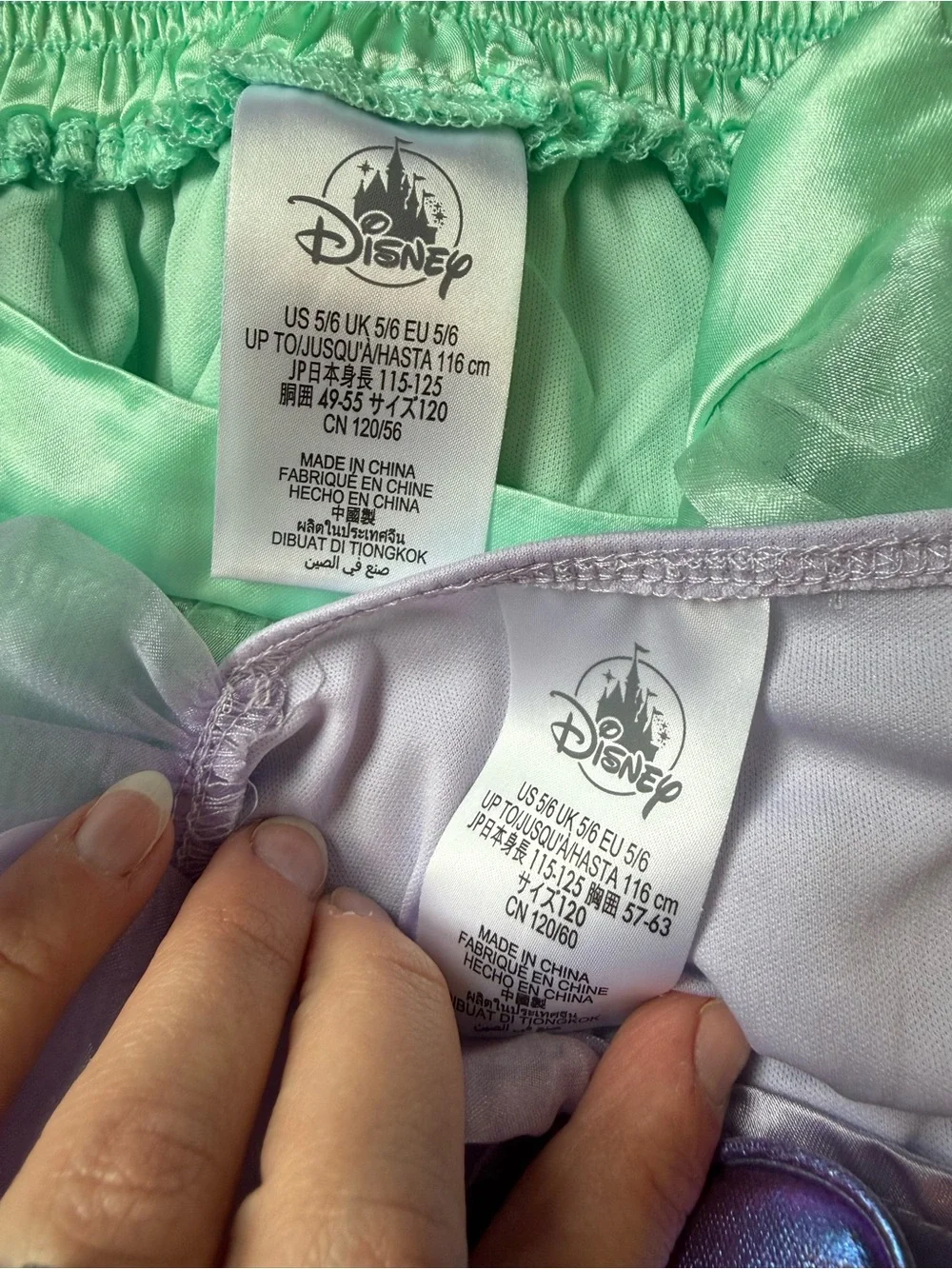 Disney Store The Little Mermaid Princess Ariel costume size 5/6